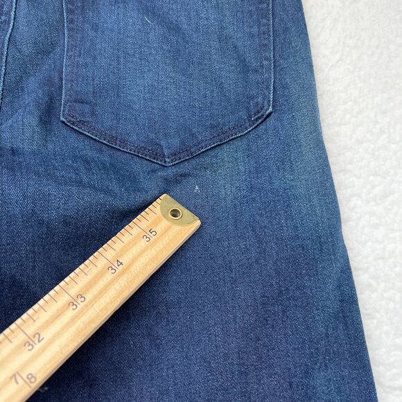 Paige | Blue Manhattan Jean In Georgie Size 27 LONG - Picture 14 of 15